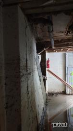 Innenwand bei einseitigem Wasserdruck