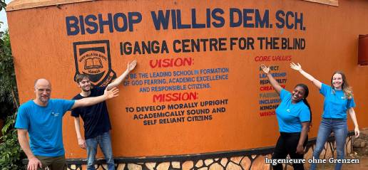Ingenieure ohne Grenzen: Projektarbeit am Centre for the Blind in Iganga