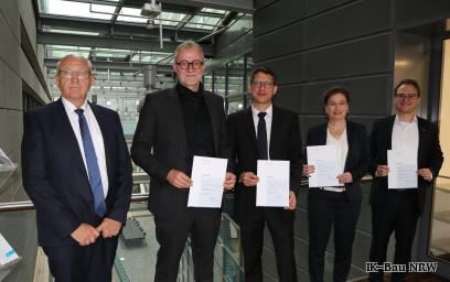 Ingenieurkammer-Bau NRW bestellt und vereidigt neue Sachverständige