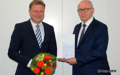 IK-Bau NRW bestellt und vereidigt neuen Sachverständigen