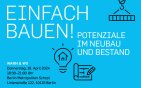 Expertenforum „Einfach bauen! – Potenziale im Neubau und Bestand&quot;