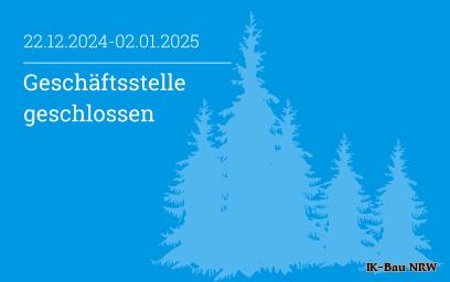 Wir wünschen Ihnen frohe Feiertage!