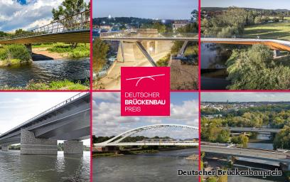 Deutscher Brückenbaupreis 2025: Finalisten stehen fest
