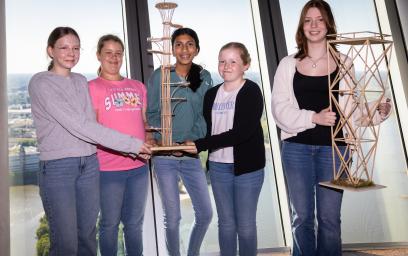 Junior.ING-Wettbewerb: Das Landesfinale NRW im Rheinturm Düsseldorf