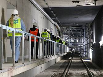 Baustellenbesuch U81