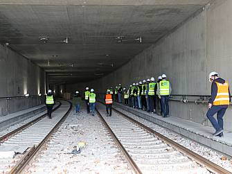Baustellenbesuch U81