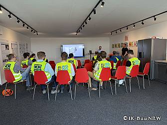 Baustellenbesichtigung Leverkusener Rheinbrücke