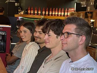 Baustellenbesichtigung Leverkusener Rheinbrücke
