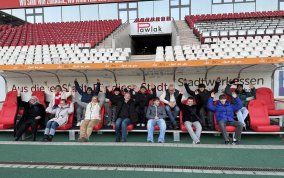 Ein Blick hinter die Kulissen des Stadionbaus an der Hafenstraße