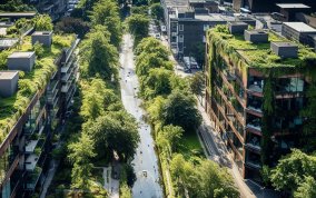 Ingenieurtechnische Lösungen und grüne Infrastruktur im Dialog