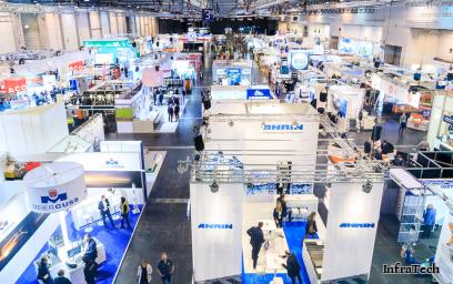 Flut, Energie, Klimawandel und 3D-Druck - IK-Bau NRW diskutiert auf der InfraTech in Essen die Fragen der Stunde