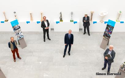 „Schöne Aussichten“ virtuell: Baukunstarchiv zeigt Modelltürme von Schülerinnen und Schülern aus NRW
