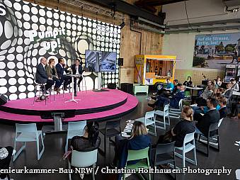 Podiumsdiskussion Pumpenraum 2026