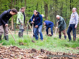Baumpflanzaktion (Kammer für die Umwelt)