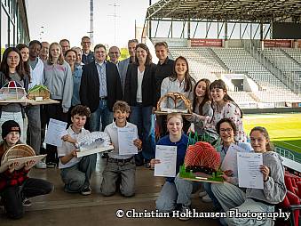 Junior.ING-Landesfinale im Stadion an der Hafenstraße